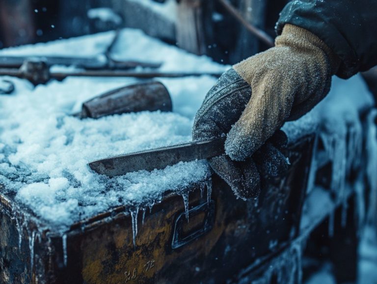 How to Care for Your Tools in Low Temperatures