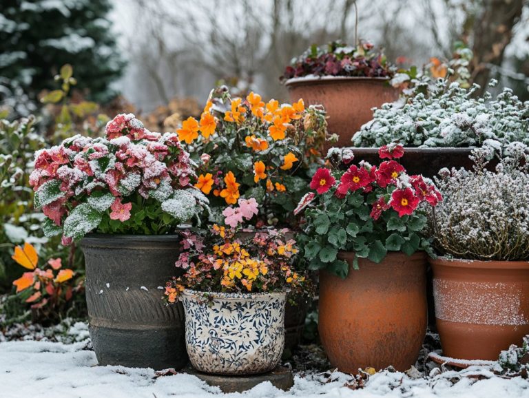 How to Choose the Right Containers for Cold Gardens?