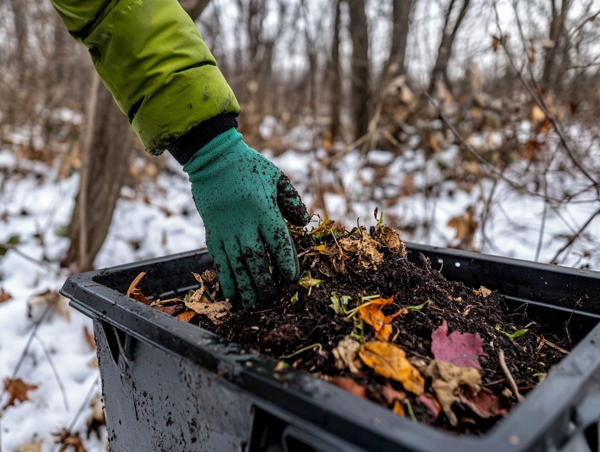 Key Strategies for Maintaining a Compost Pile in Cold Conditions