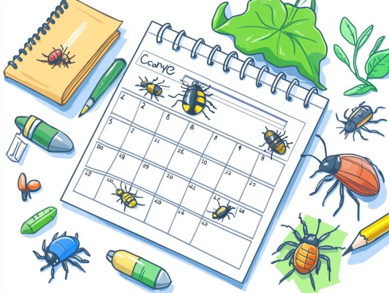 How to Create a Pest Management Calendar