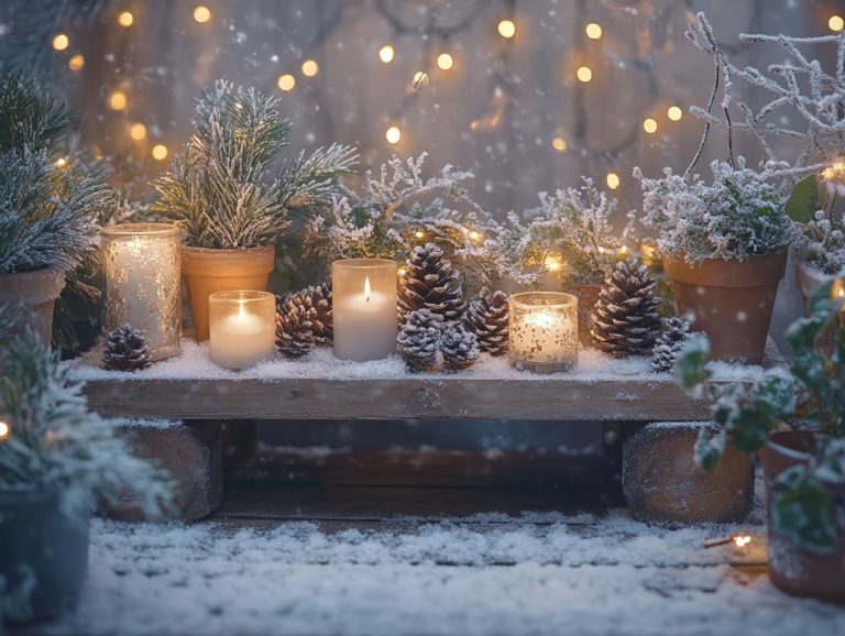 How to Create a Winter Garden Atmosphere