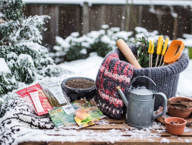 How to Create a Winter Gardening Toolkit