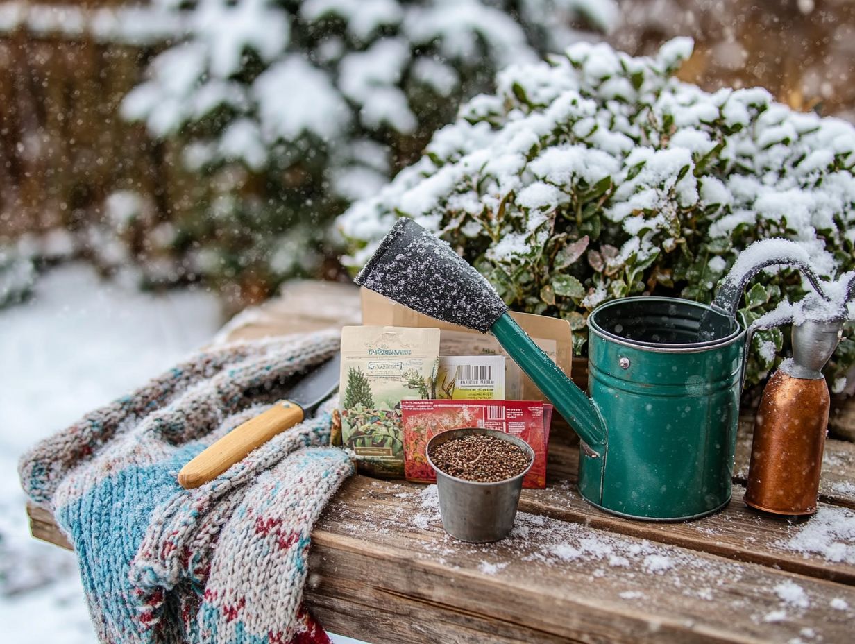 Maintaining Your Winter Garden