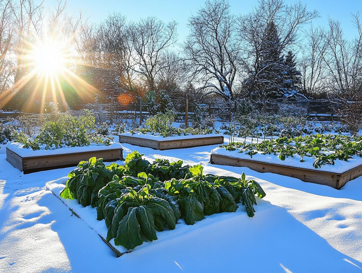 A guide to winter harvesting techniques and garden maintenance