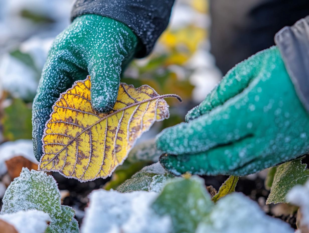 A collection of frequently asked questions regarding cold-weather diseases in plants.