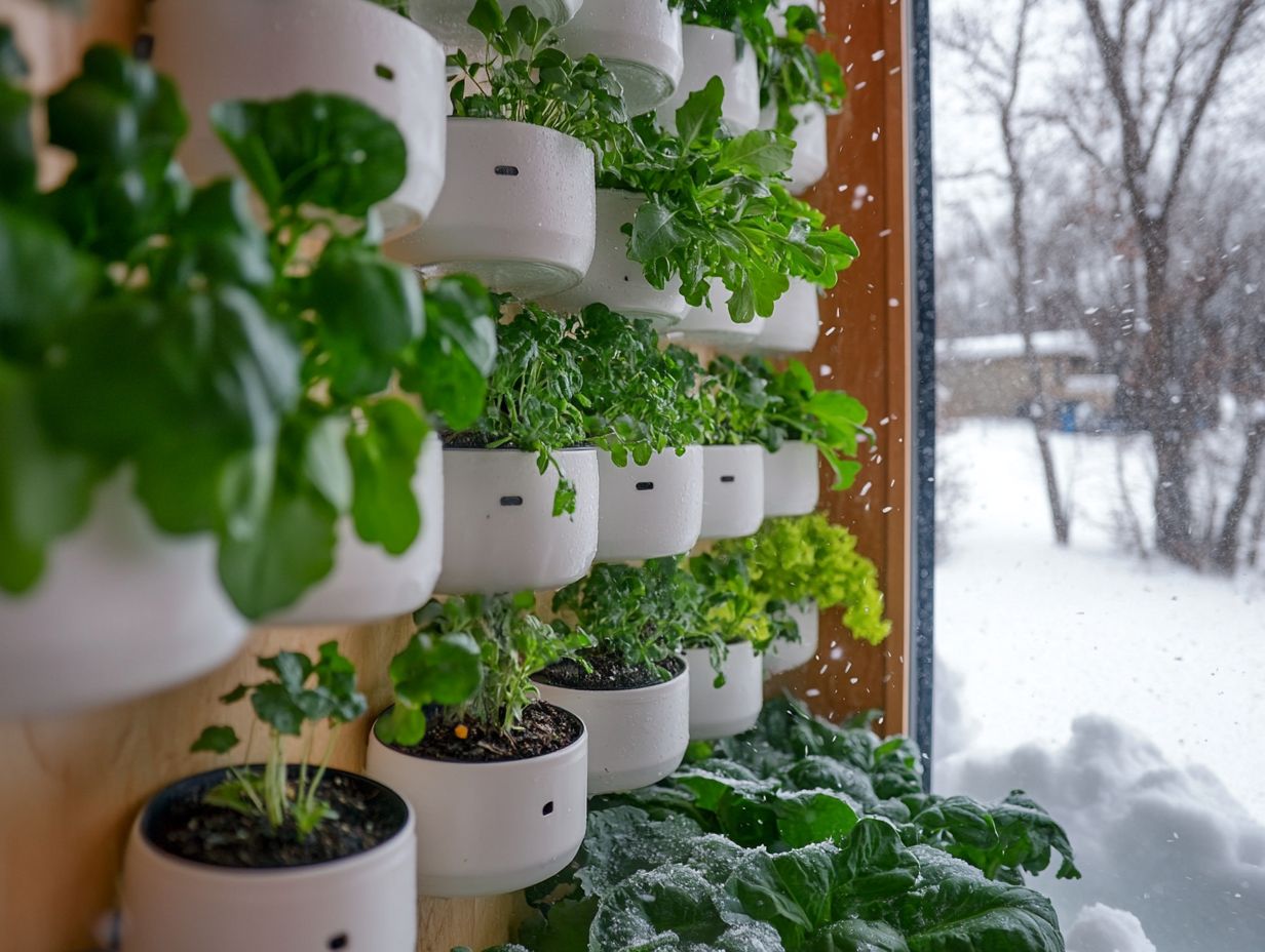 Choosing the Right Plants for Winter Vertical Gardening