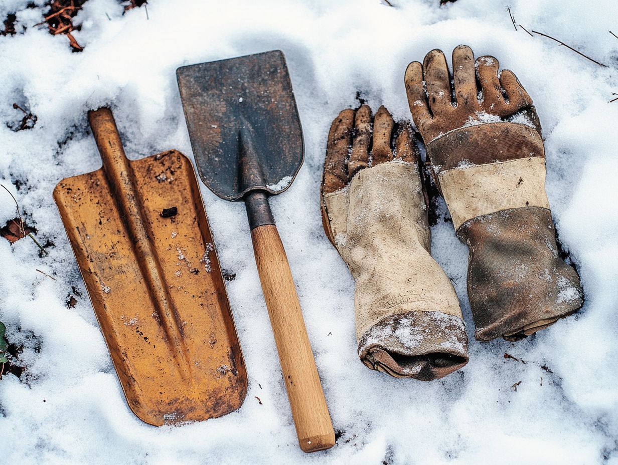 An image illustrating frequently asked questions about cold-weather gardening.