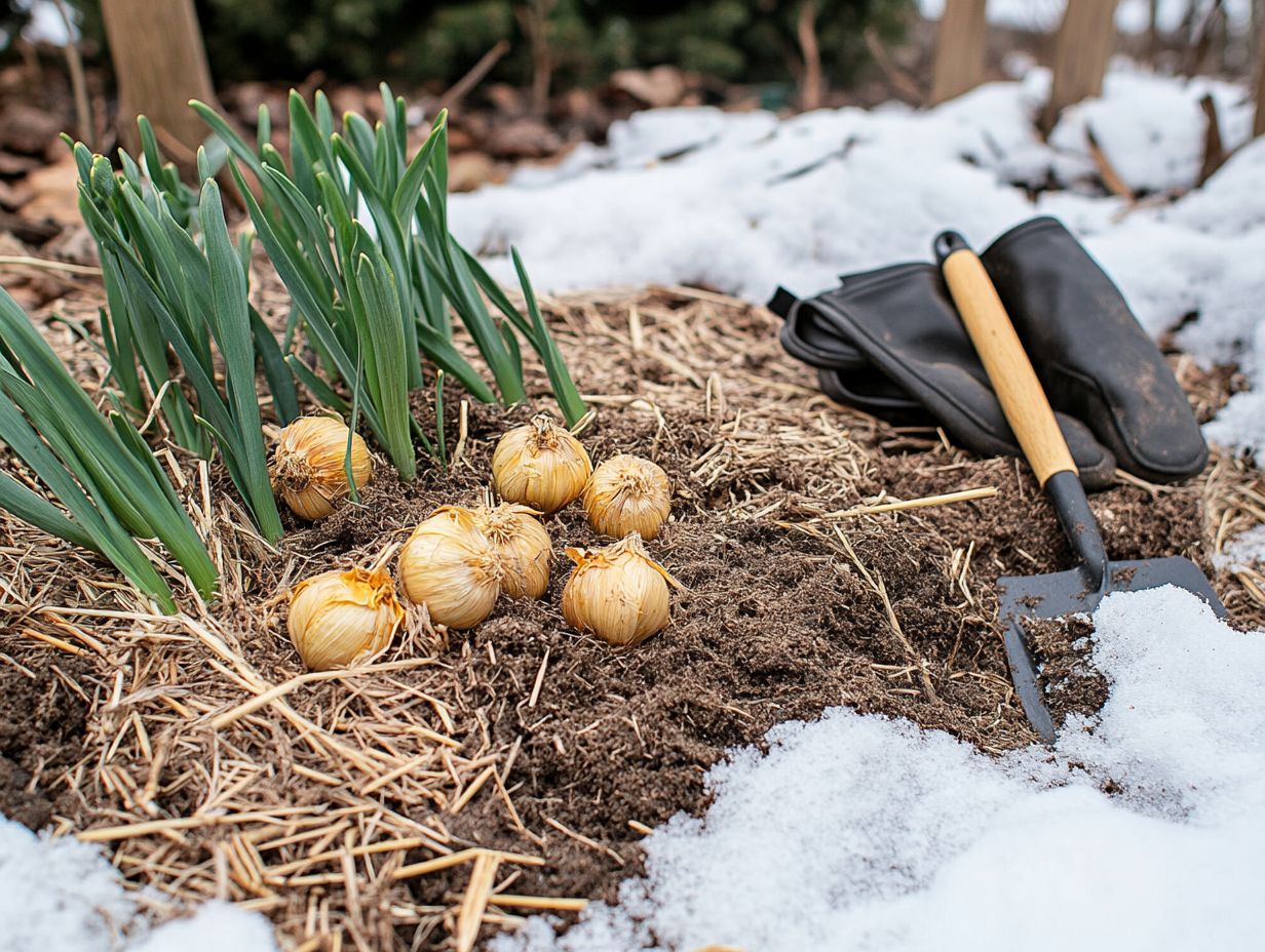 Protecting Bulbs During Winter