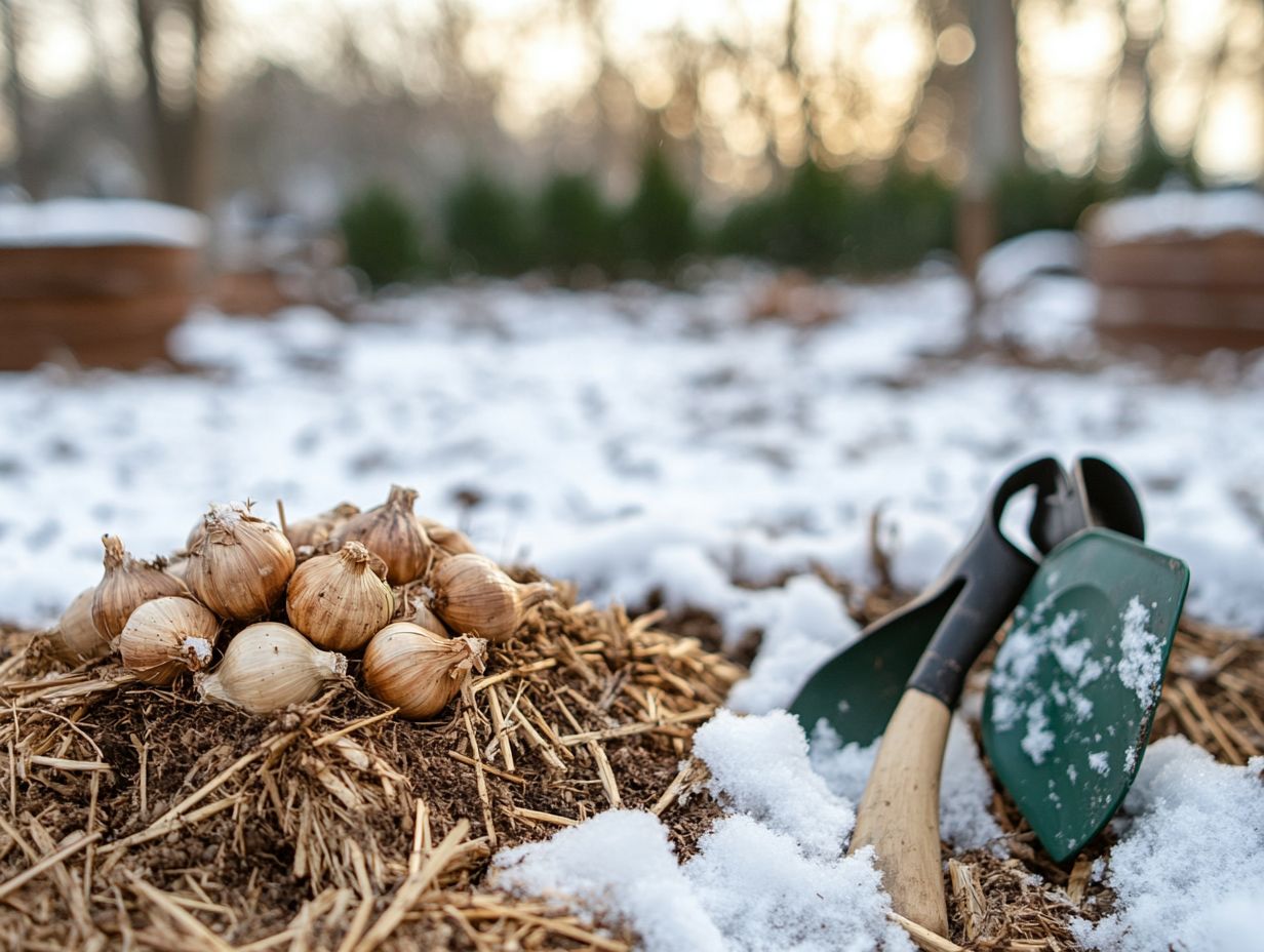 How to store bulbs for winter for better growth