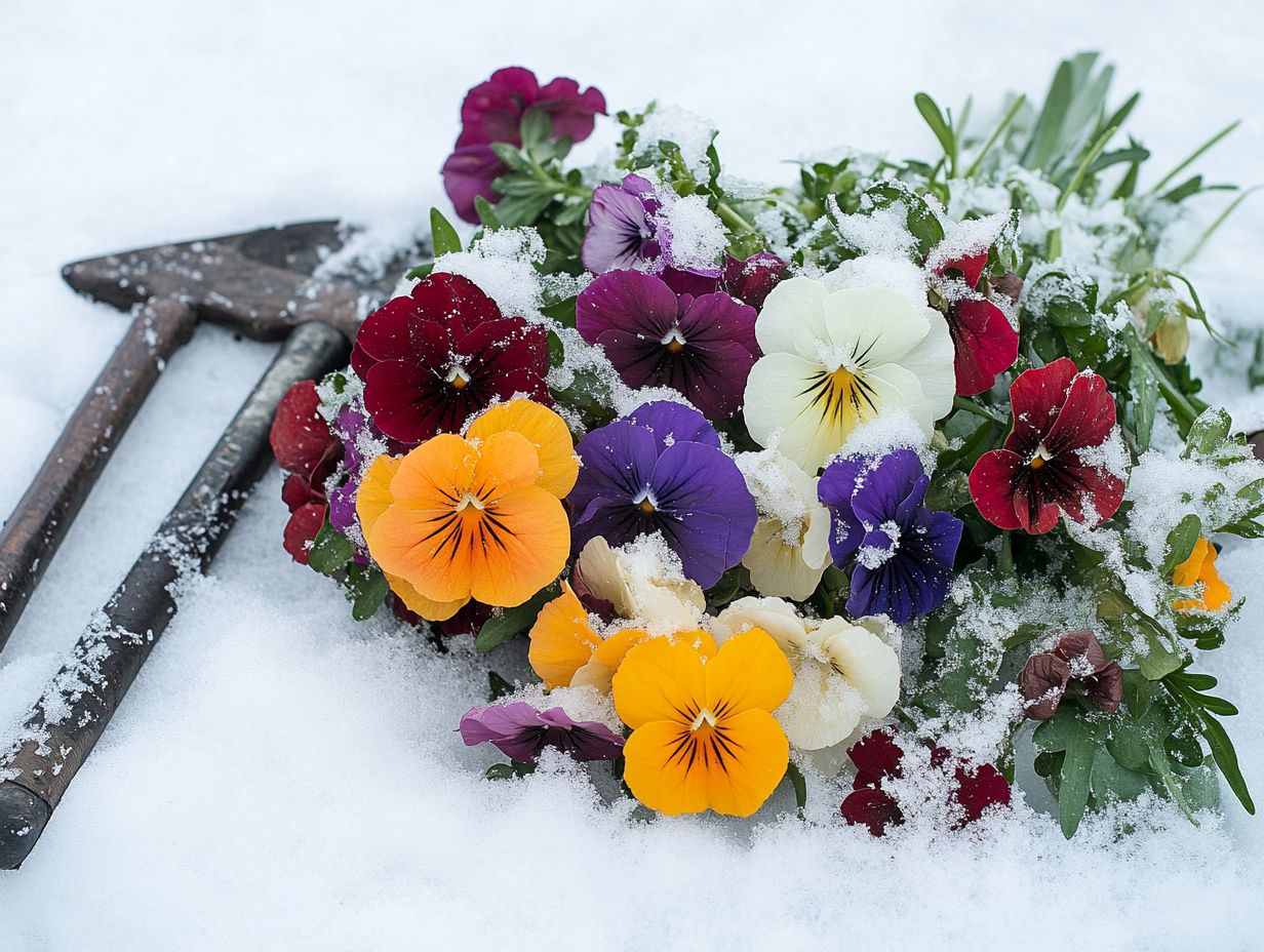 Why should I choose cold-hardy flowers?