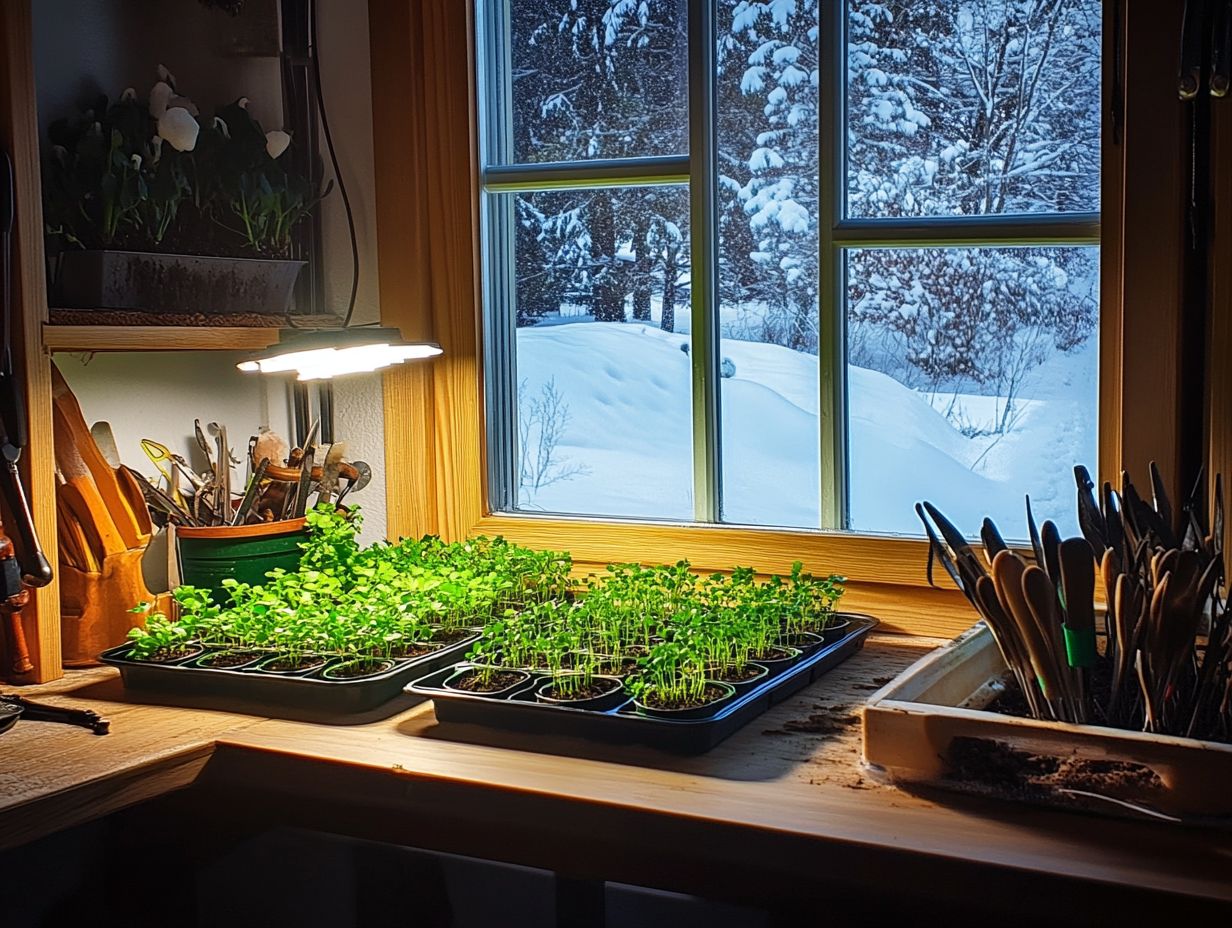 Guide to Light, Temperature, and Humidity for Indoor Seed Starting