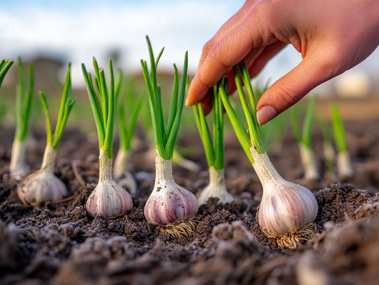 Preparing your garden for winter garlic growth