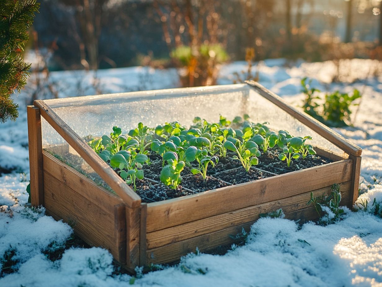 Benefits of using cold frames in gardening