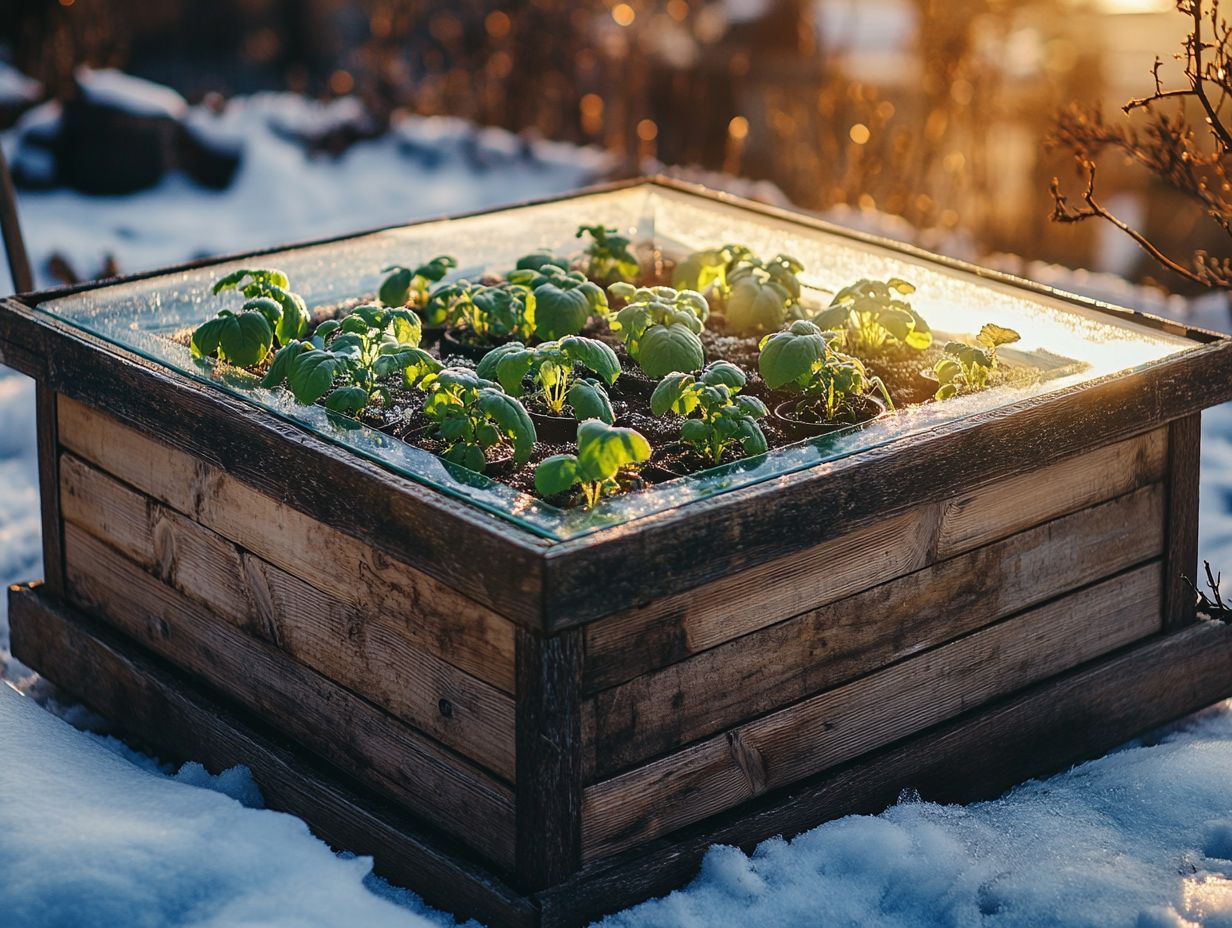 Cold frame benefits image