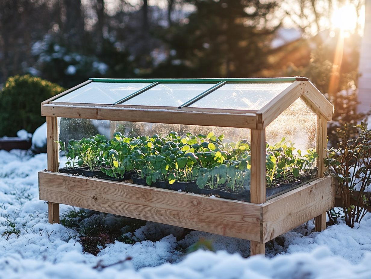 Using Cold Frames for Different Plants