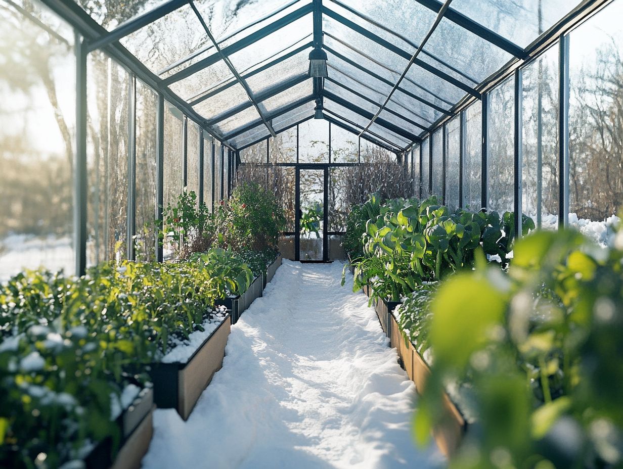 Can I use a greenhouse for gardening in a cold climate?