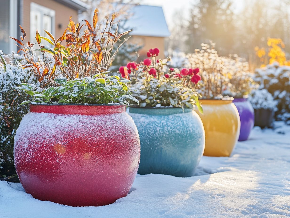 Tips for Using Insulated Plant Pots