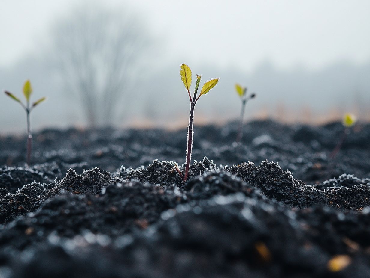 Image depicting steps for restoring soil health in spring