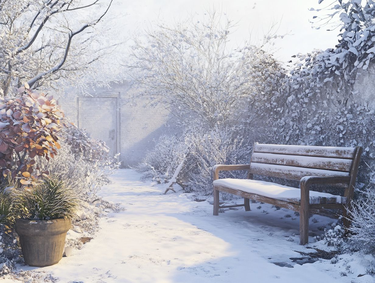 Protecting your winter garden from freezing temperatures