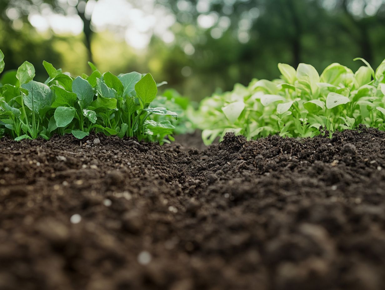 What are the pros of using organic soil amendments?