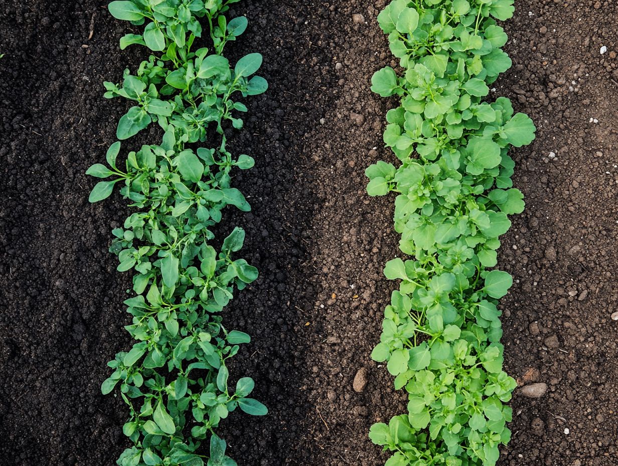 Comparison of Organic vs. Chemical Soil Amendments with Pros and Cons