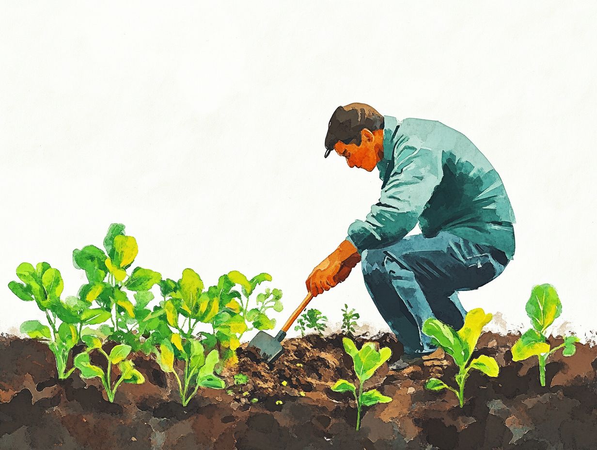 Illustration of the Best Time for Preparing Soil for Early Spring Planting