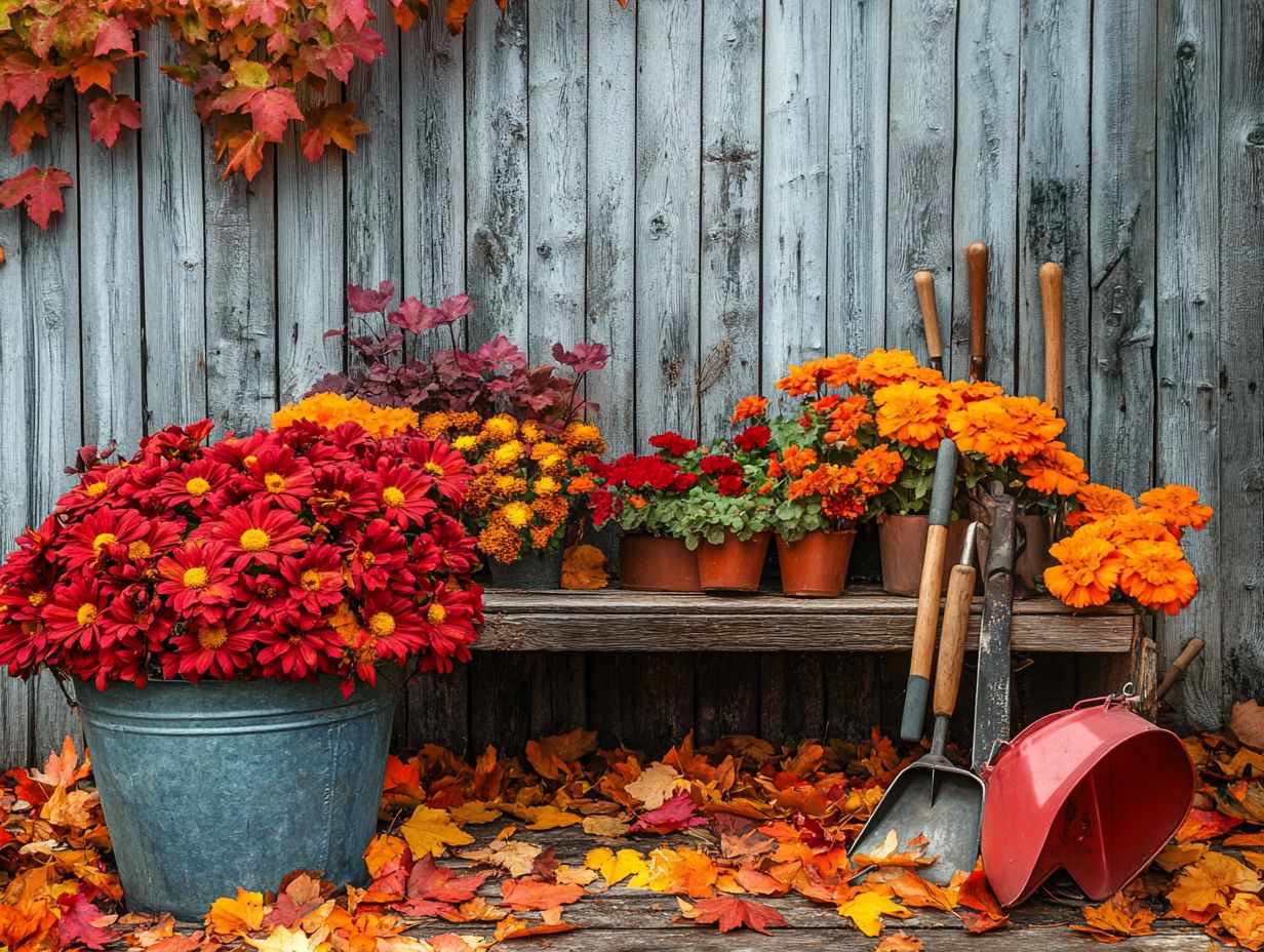 How do I prepare my garden for fall?