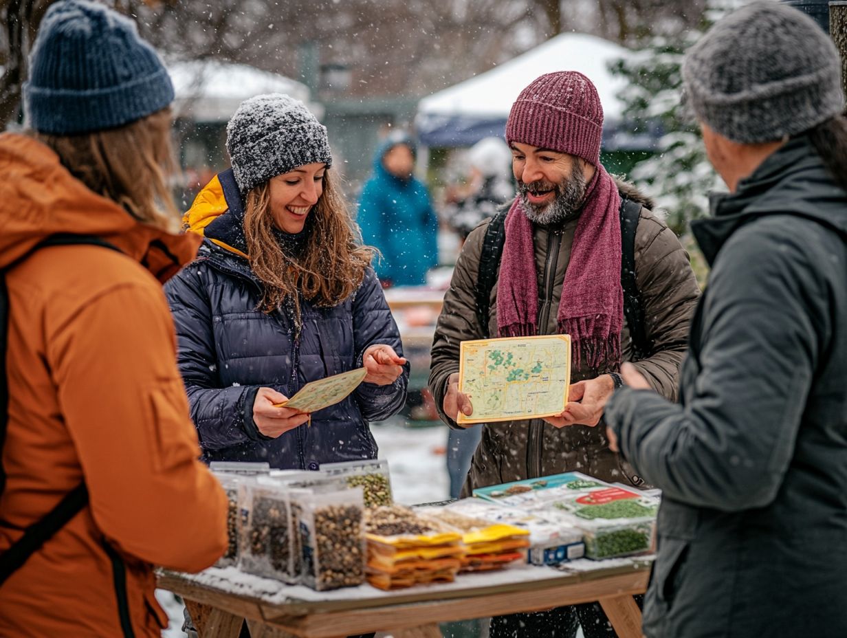 Image illustrating frequently asked questions about cold climate gardening