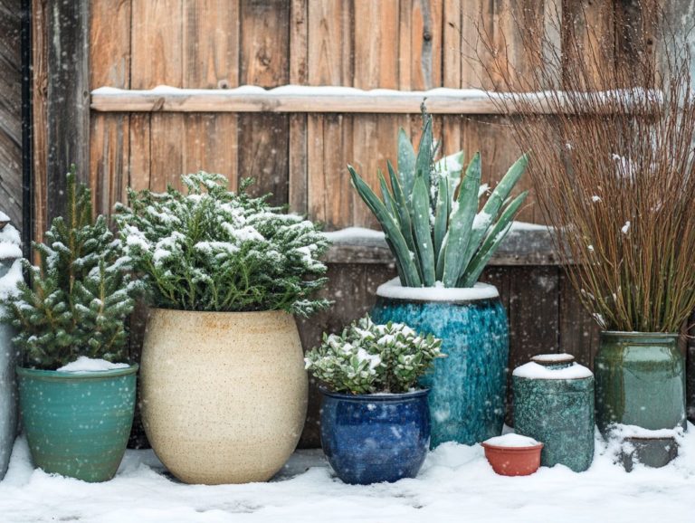 Selecting the Right Containers for Cold-Climate Plants