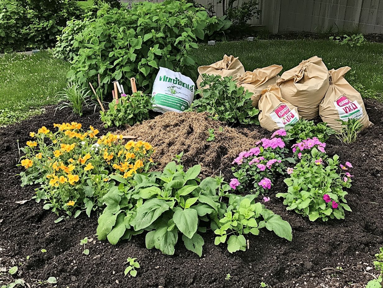 Illustration of effective soil management techniques