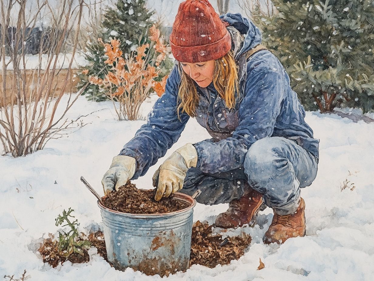 Soil preparation for container gardening in cold climates