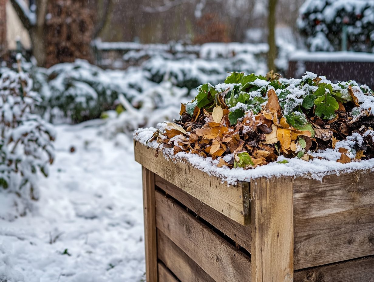 Benefits of composting in cold weather