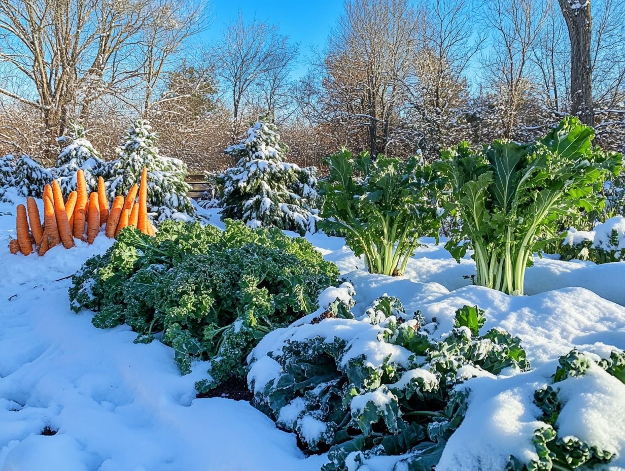 A diagram showing the benefits of using compost in cold climates.