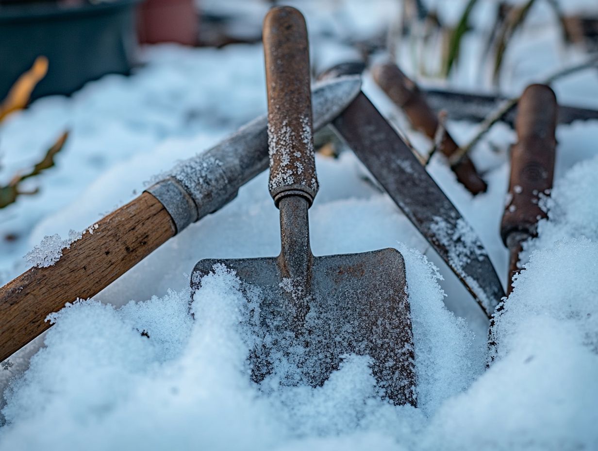 Maintaining and Storing Garden Tools in Winter