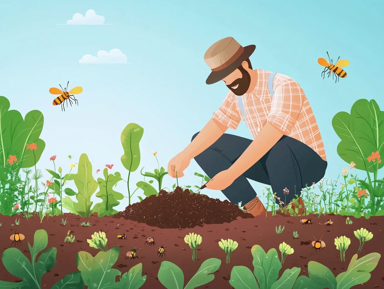 What is the connection between soil health and pest control?