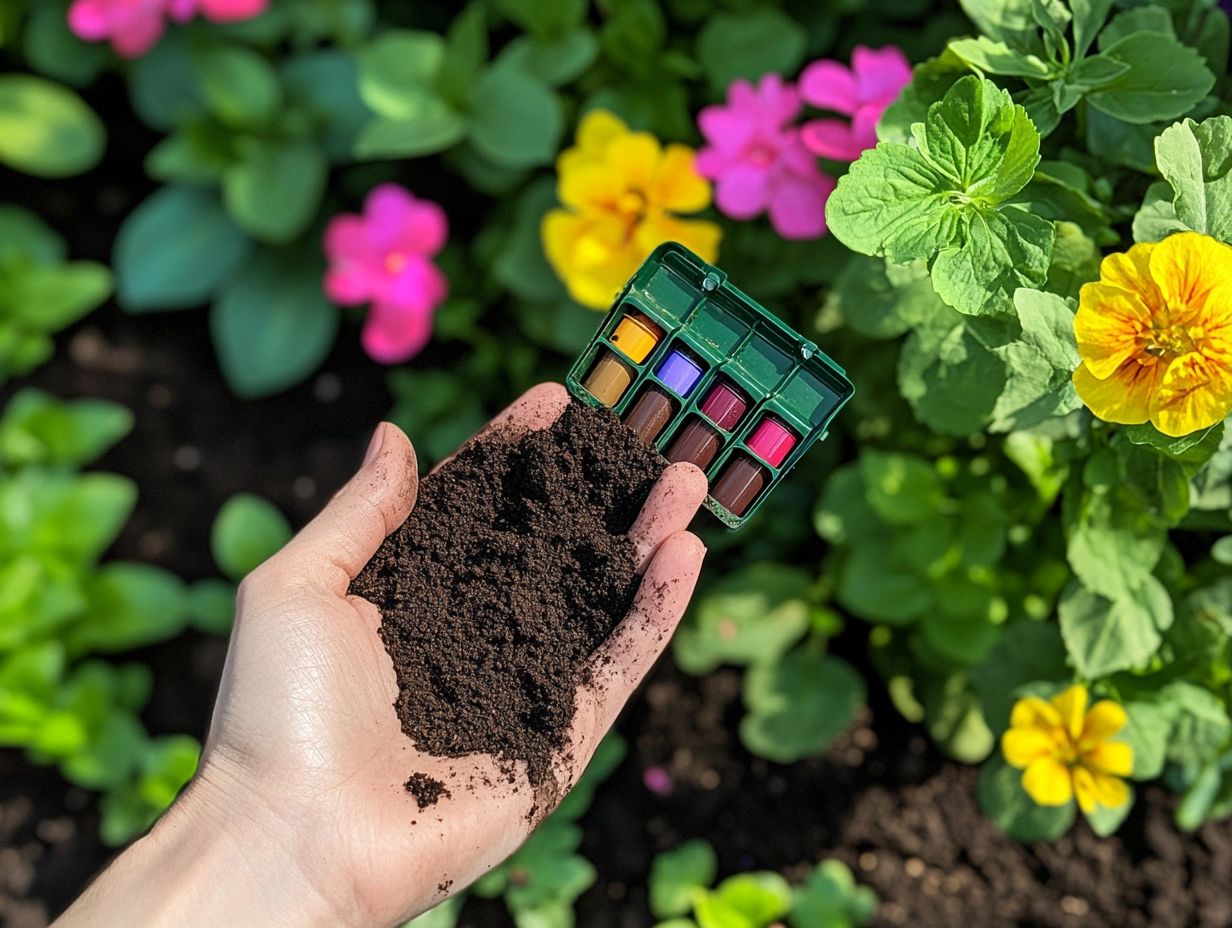 A visual summary of key takeaways from soil testing.