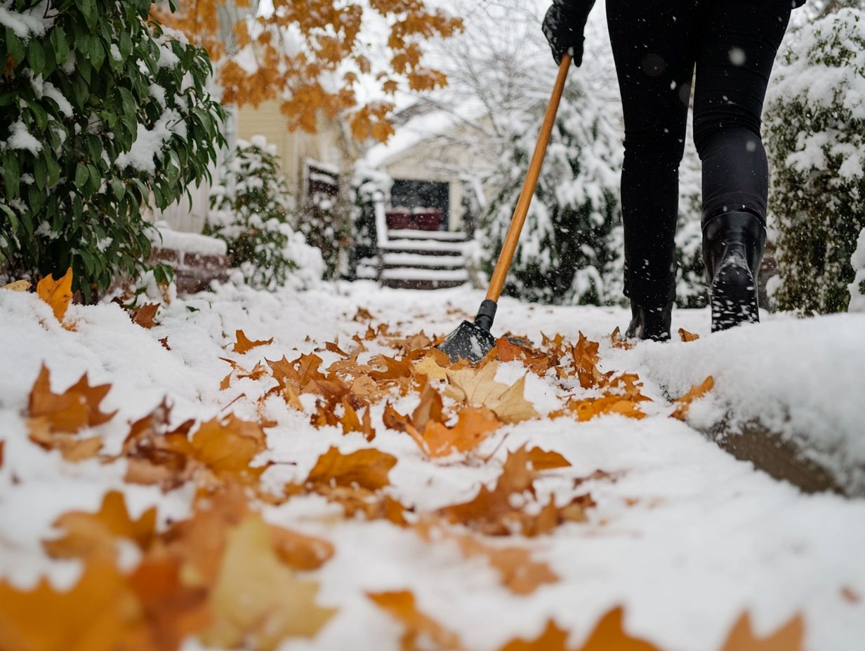 1. What is the importance of winter cleanup for pest control?