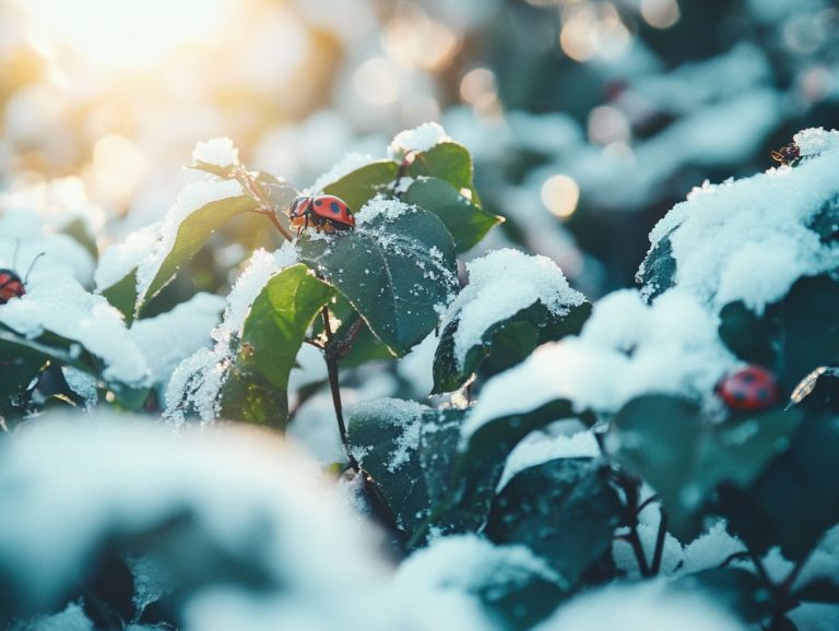 The Role of Beneficial Insects in Winter Gardens