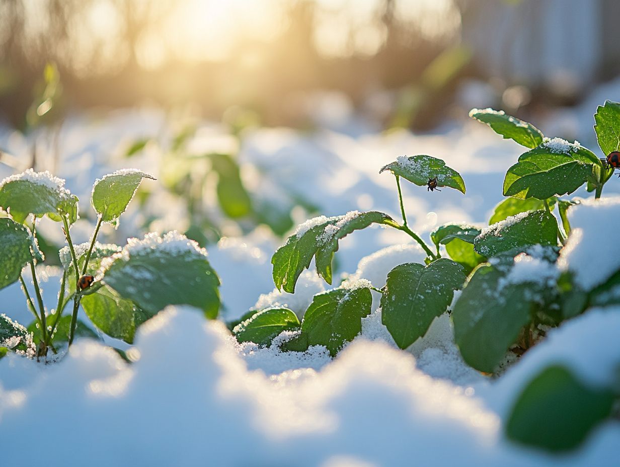 How Beneficial Insects Help Winter Gardens