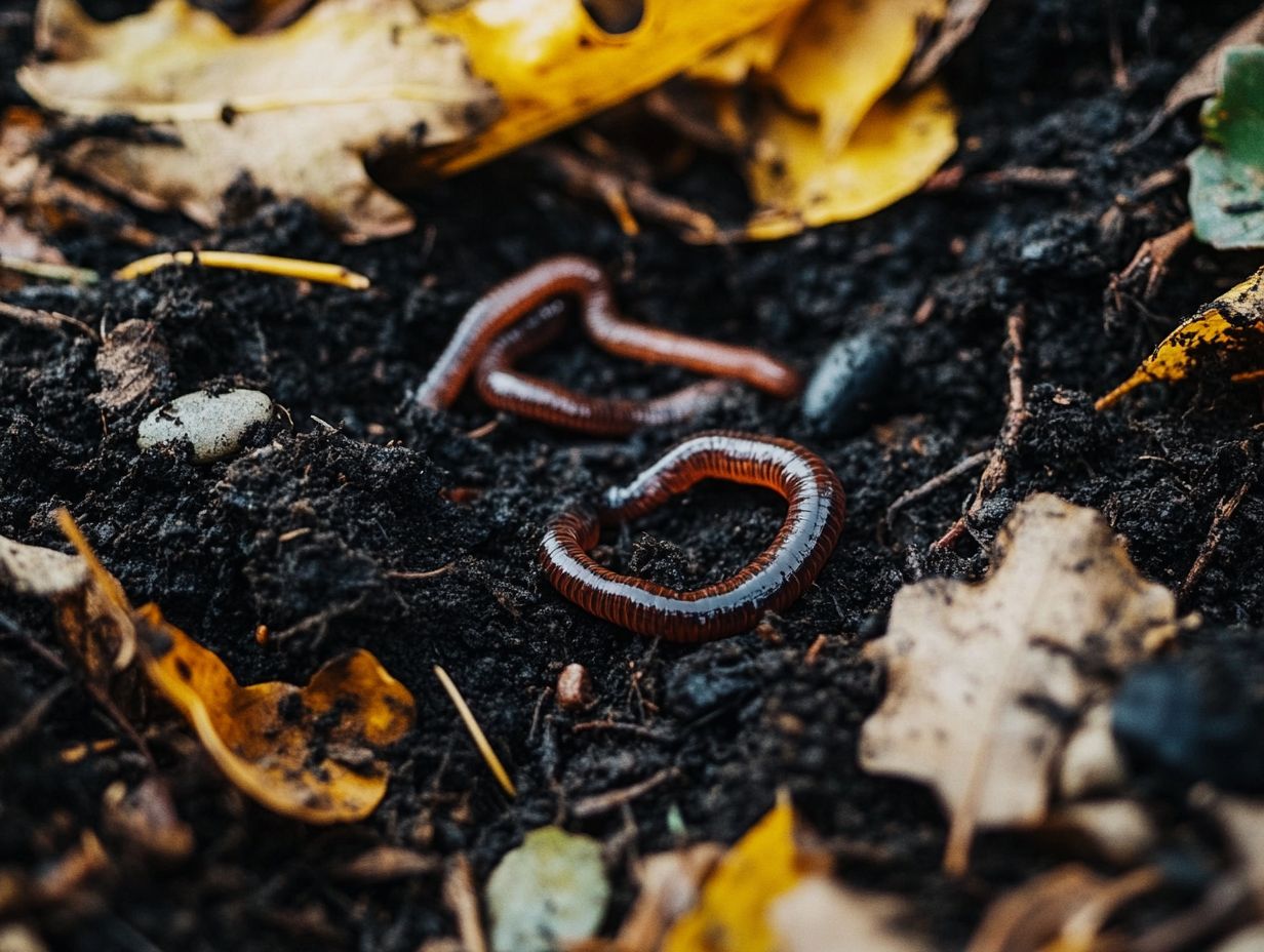 Earthworms in cold climate soil - Adaptations and behaviors