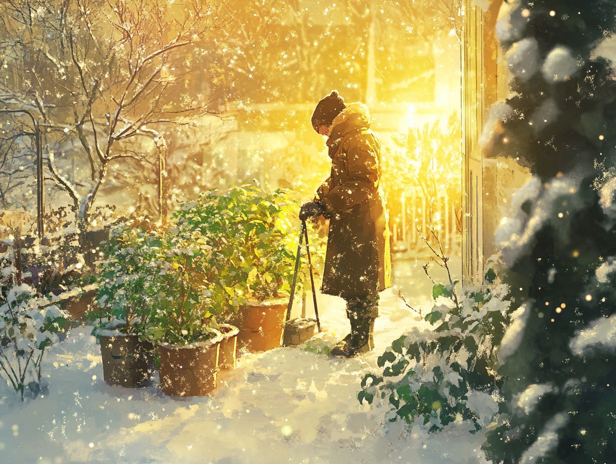 Protecting Your Winter Garden from Harsh Sunlight