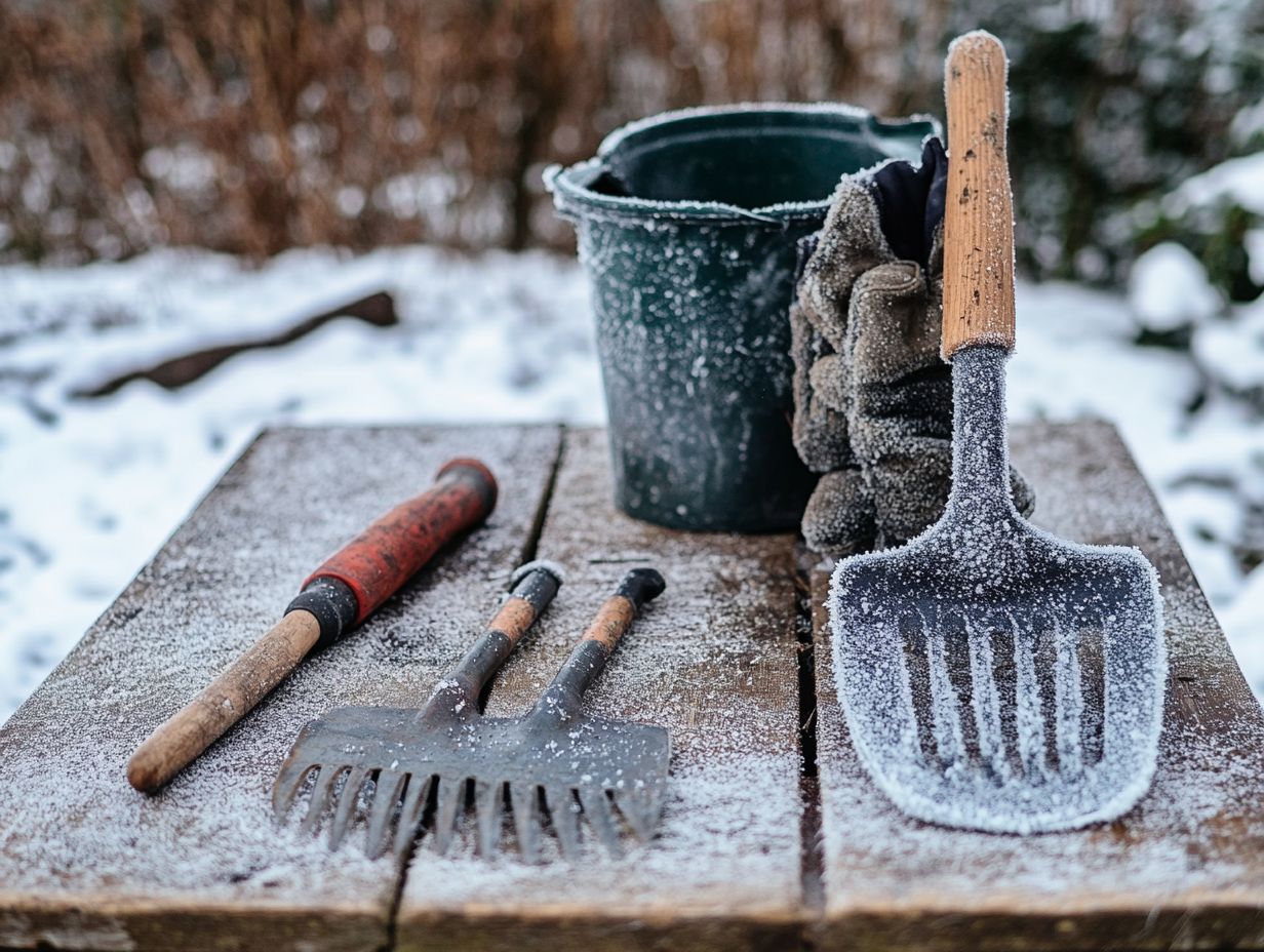 Image of additional gardening tips for cold weather