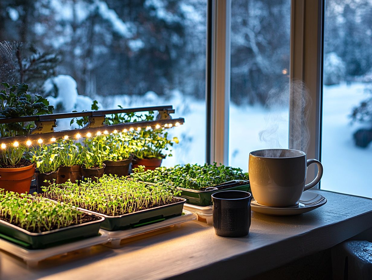 Step-by-Step Guide to Growing Microgreens in Winter