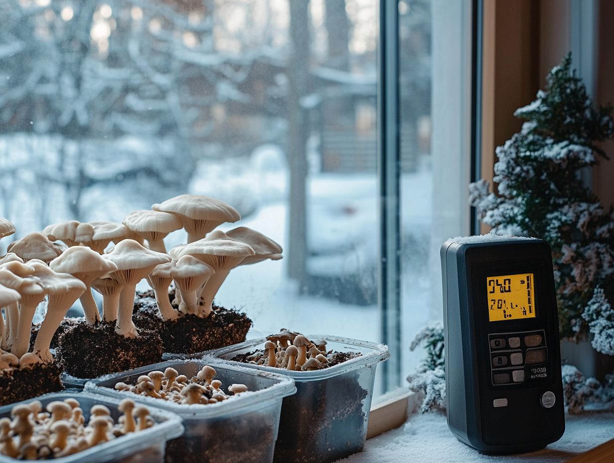 Comparison of Indoor and Outdoor Mushroom Growing