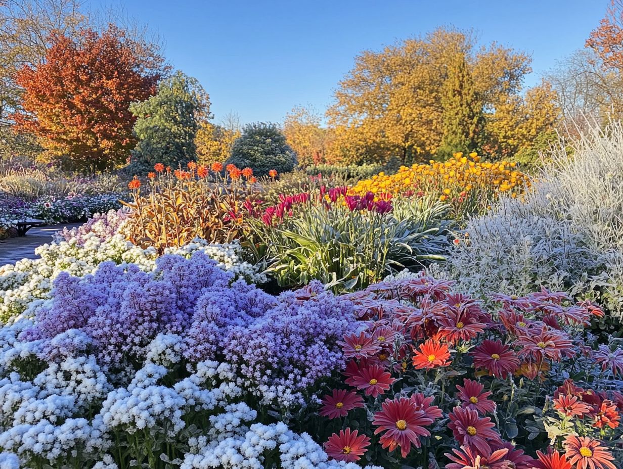 Image illustrating the best soil conditions for thriving perennials in cold weather