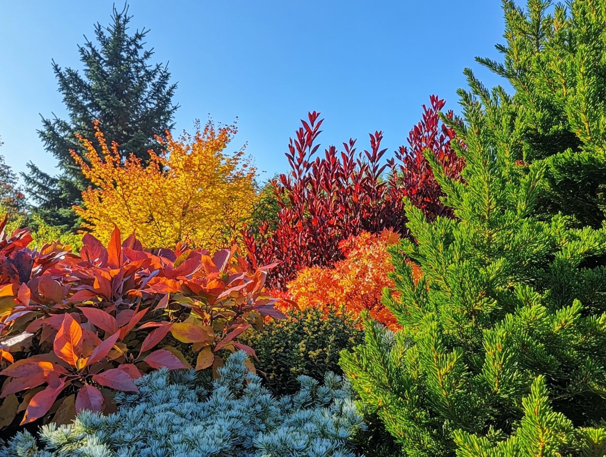 Factors to consider when choosing fall plants