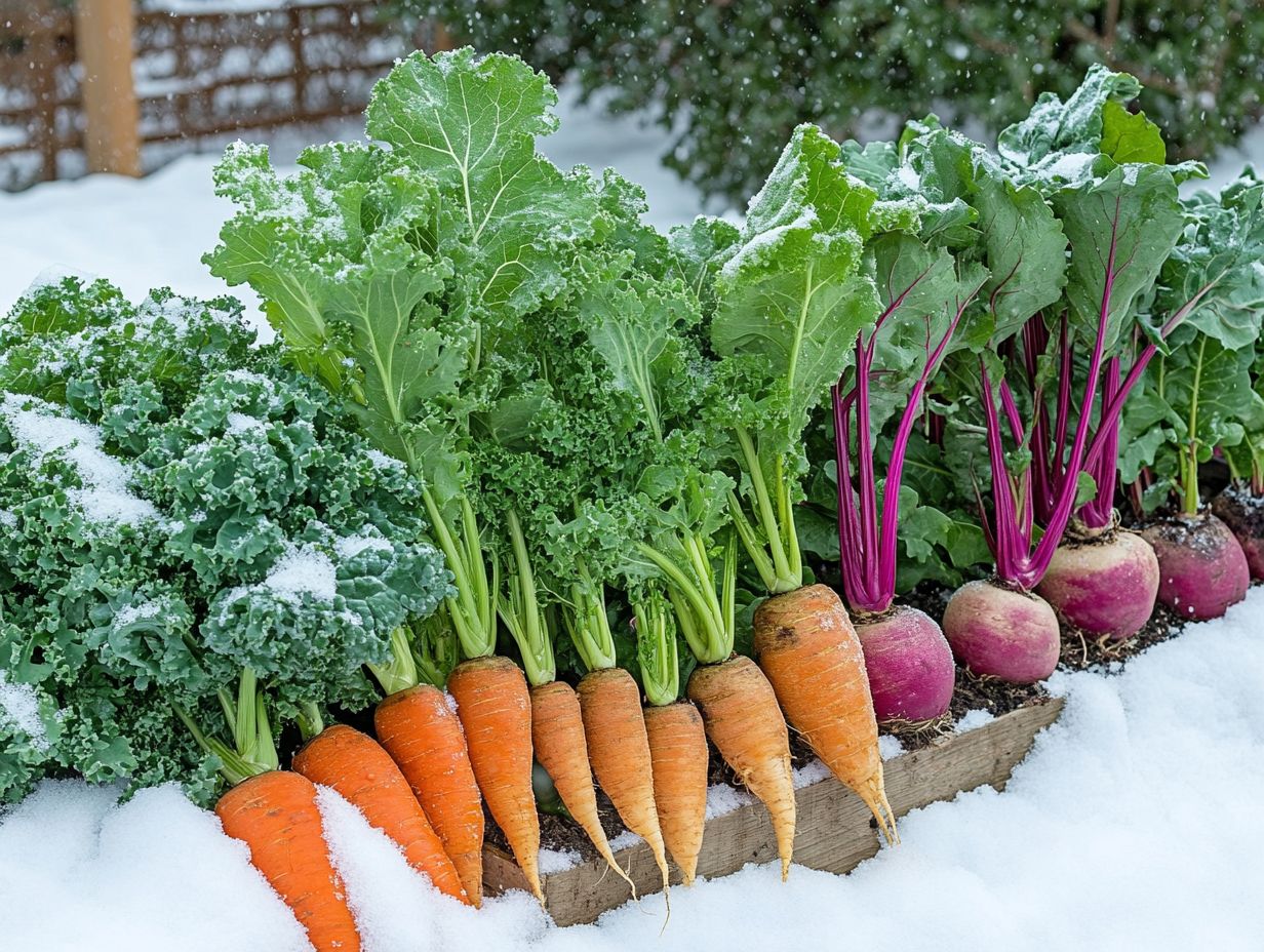 A visual guide to frequently asked questions about cold-weather crops.