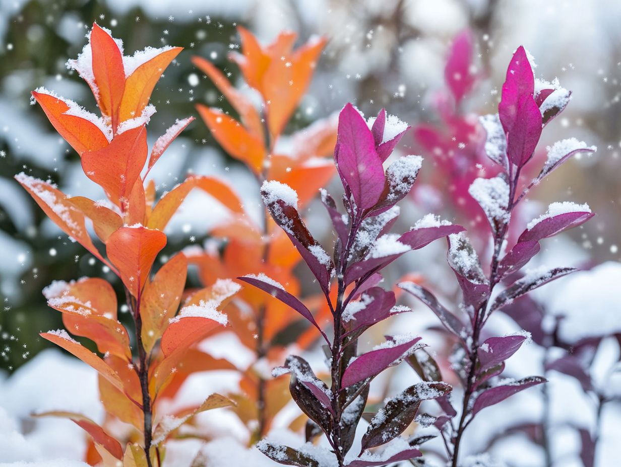 Colorful Shrubs for Cold Climates