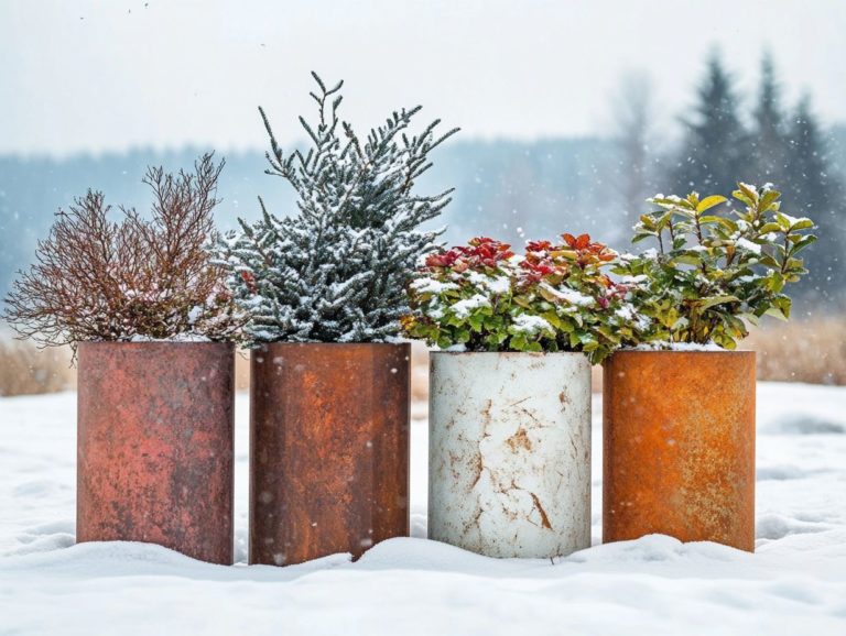 Top 5 Planters for Cold-Climate Gardening