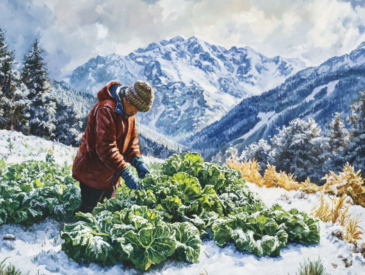 Protecting Kale from Harsh Weather